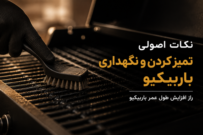 تمیز کردن باربیکیو به روش اصولی | رازهایی که عمر باربیکیو را چند برابر میکنند